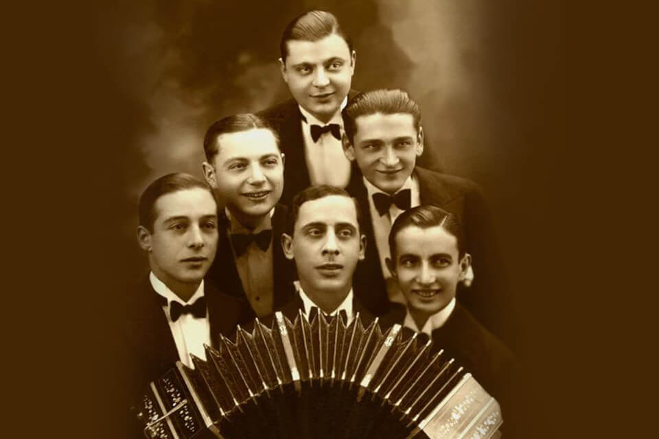 Pedro Maffia and his tango bandoneon Sexteto.